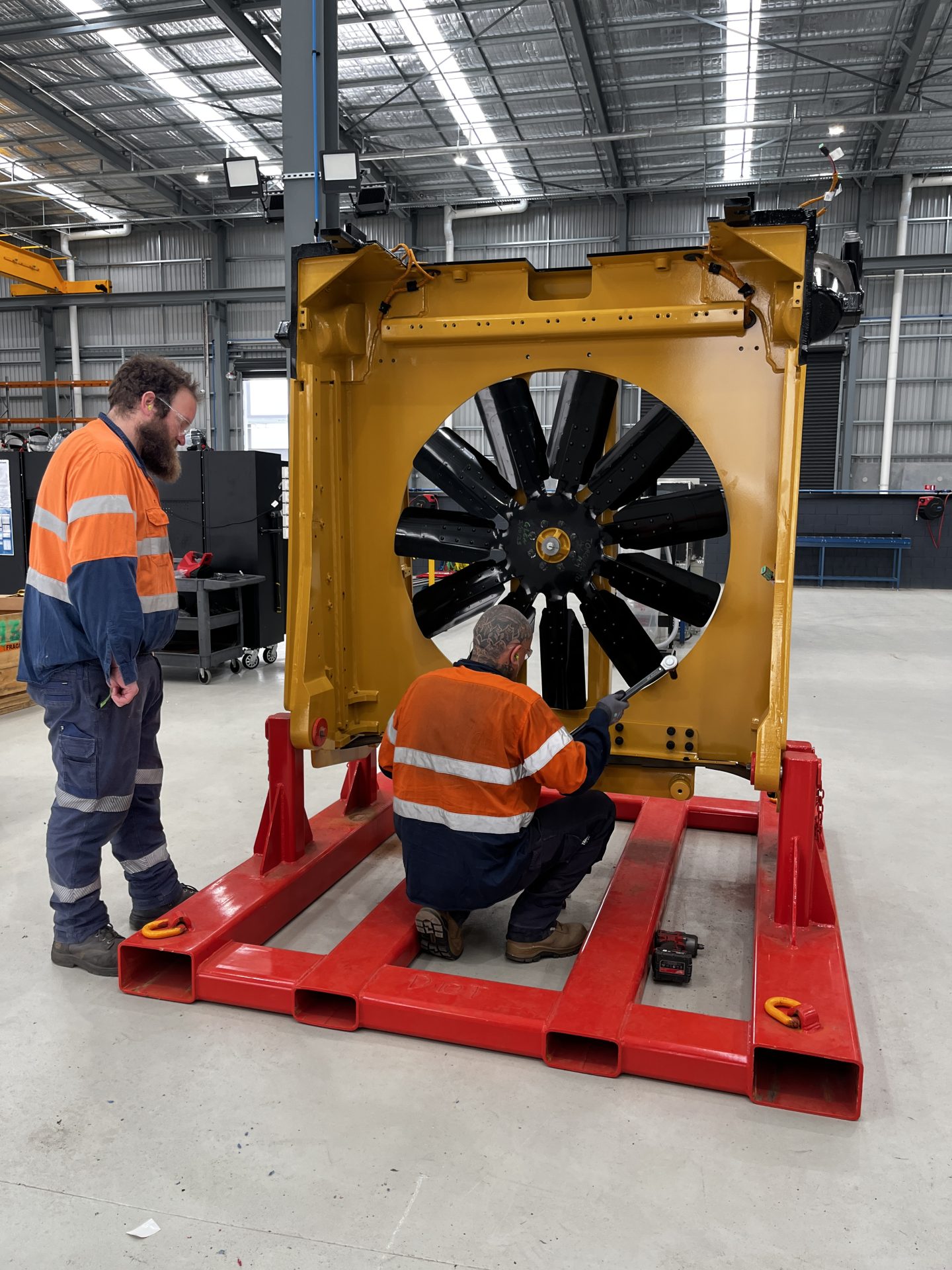Heavy Mining Cooling Components Maintenance for Summer  Shutdowns